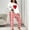 Red #11, variant on Womens Pajamas Fashion Hearts Print Lightweight Pajama Sets with Pants Summer Crew Neck Long Sleeve Sleepwear Summer Pajamas