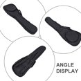 thumbnail image 3 of Mosiee Ukulele Bag Waterproof Portable Single Shoulder Backpack For 23Inch Ukuleles, 3 of 9