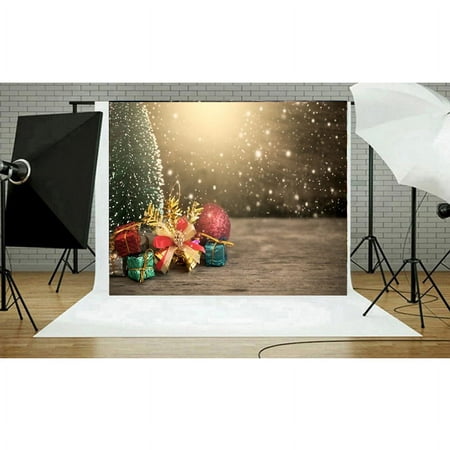 Image of 7X5FT Christmas Gift Photography Backdrop Photo Studio Background Children Kids Props