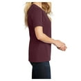 thumbnail image 3 of Ladies Core Cotton Tee Athletic Maroon L, 3 of 6