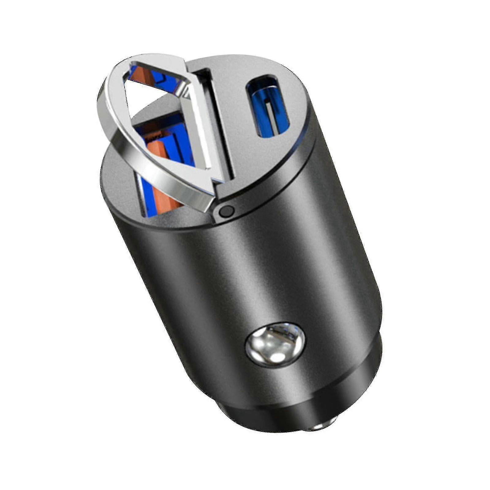 compatible Mini Stealth Car Adapter Pd30w Conversion Plug Car Charger Fast Charge_Perfect Gift