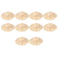 thumbnail image 1 of 10pcs 8cm Mini sombrero de paja hecho a mano Creativo tejido a mano linda muñeca gorra delicada decorativa pequeños sombreros de paja para bricolaje artesanía joyería material de la prenda, 1 of 5