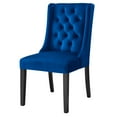 thumbnail image 5 of Side Dining Chair, Set of 2, Blue Navy, Velvet, Modern Contemporary, Kitchen Room Cafe Bistro Restaurant Hospitality, 5 of 9