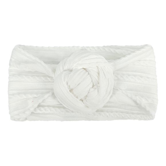 Soft Knotted Baby Headbands for Toddlers and Gentle Stretch Headwear for Boys and Girls Everyday