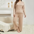 thumbnail image 1 of Sentmoon Pantalons de Pyjama pour Femmes Grande Taille Taille Haute Pantalons Larges pour Femmes avec Imprimé Pantalons Décontractés Extensibles Automne pour la Saint-Valentin, 1 of 7