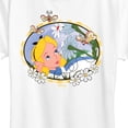 thumbnail image 3 of Alice in Wonderland - Alice Daisies - Women's Short Sleeve Graphic T-Shirt, 3 of 5