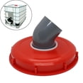 thumbnail image 1 of Barril de lluvia de jardín IBC Tapa de filtro de tanque Purificación de lluvia de agua de lluvia Fieltro, fácil de instalar, lavable 224 mm 45 grados Macarena Tapa de tapa IBC, 1 of 8