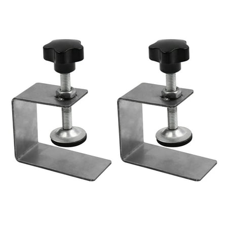 

2Pcs Stainless Steel Cabinet Woodworking Adjustable Drawer Front Installation Clamp Jig Accessories(S)