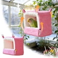 thumbnail image 2 of TIELUTT Parrot Warm Lined Winter Cold Proof Pet Nesting Boxes Outdoor Pethouses Hanging Pole Mount Pet Feeders for Outdoors Galvanized Pet for outside Pet for outside Hanging Window, 2 of 5