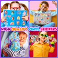 thumbnail image 5 of Paquete de 100 lindas pegatinas de sirena para niños, pegatinas de animales para botella de agua, computadora portátil, regalos de diario, pegatinas estéticas de vinilo impermeables para niños pequeños, adolescentes, niñas, niños y adultos. JM, 5 of 5