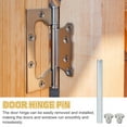 thumbnail image 5 of 6Pack Door Hinge Pins, 3.5 Inch Removable Hinge Pins, Silver, 5 of 6