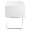 thumbnail image 2 of Modway Swing Modern Office Desk in White, 2 of 4