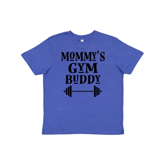 Inktastic Mommy Gym Buddy Workout Youth T-Shirt