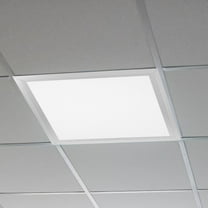 HEMOTON Recessed Square Ceiling Light Cover Covers for Lights Silver