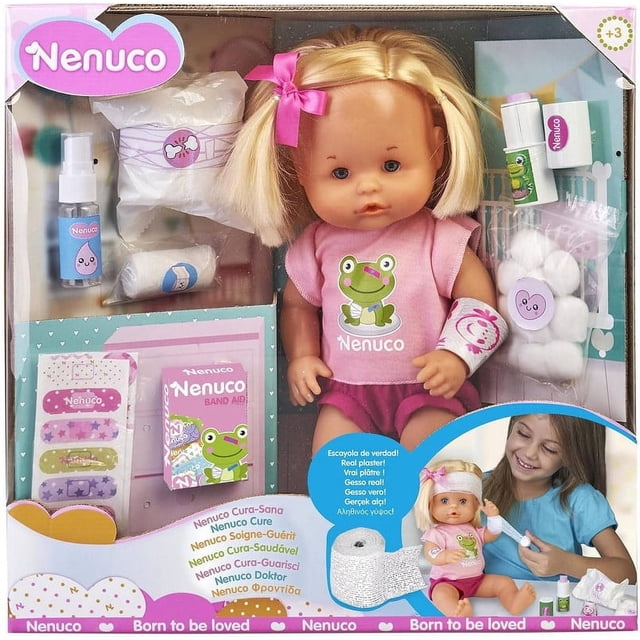 Muñeca Nenuco Cura Y Sana Con Accesorios