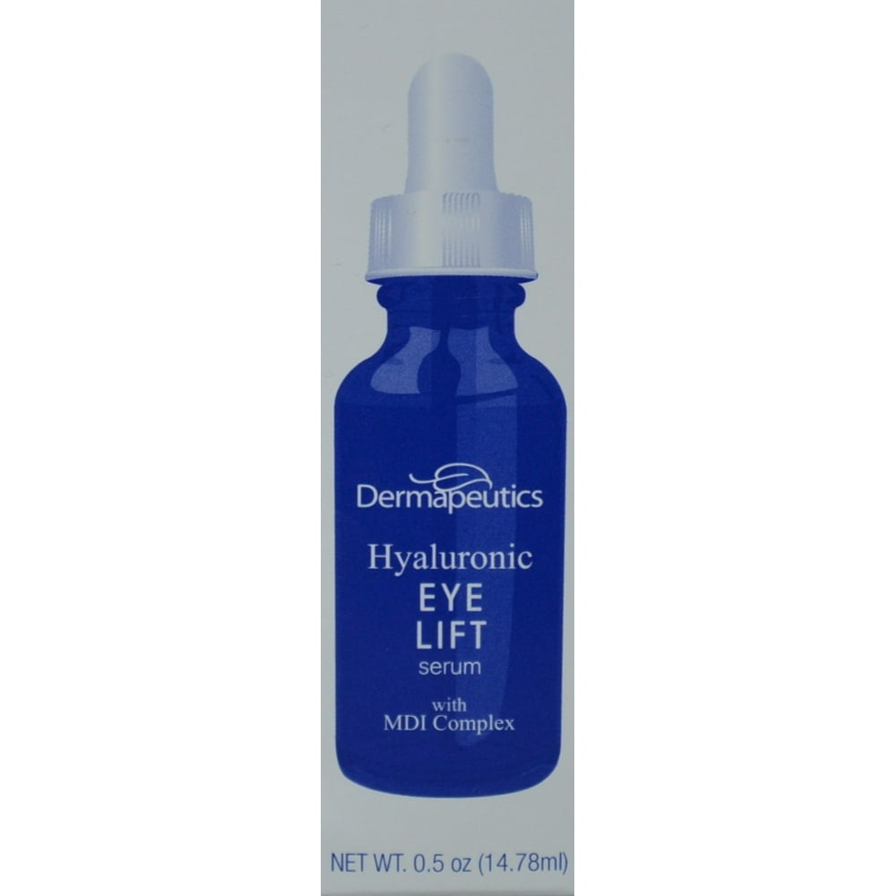 Dermapeutics Hyaluronic EYE LIFT Serum with MDI Complex .5 Oz Walmart