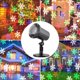 thumbnail image 4 of Luzes de Navidad Al Aire Libre Proyector Al Aire Libre, Luz de Proyección de Navidad, Luz de Decoración de Copos de Nieve, Luz de la Atmósfera de Halloween Luzes de Halloween Al Aire Libre, 4 of 5