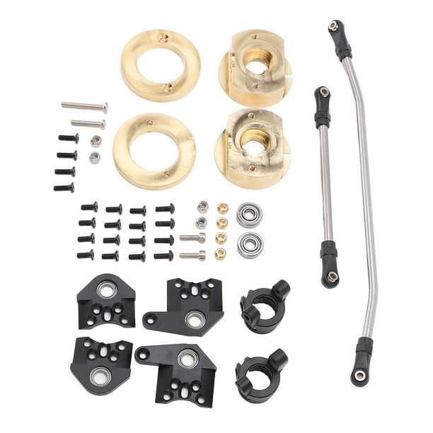 RC Axles Steering Knuckle Kit,Steering Link Steering Knuckle RC