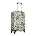 thumbnail image 3 of Haiem Skull with Cash Luggage Cover Printed Suitcase Covers for Luggage Elastic Washable Suitcase Protector Fits 18-32 Inch Luggage-Small, 3 of 9