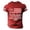 Red, variant on CIENVNSTG Mens Patriotic Crew Neck T Shirt 4th of July 250th Anniversary USA Flag Print 1776-2026 Short Sleeve Casual Fit for Holiday Events Navy S