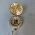 thumbnail image 4 of Ruiboury Exquisite Craft Copper Compass Gift For Outdoor Adventure Camping Ride Compass Mom for Son, 4 of 6