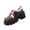 Brown, variant on EKVAHL Women’s Round Toe Double‑Buckle Platform Loafers, Warm Lined Chunky Lug Sole Mary Jane Shoes, Non‑Slip Fall Winter Dating Office Daily Fashion Footwear