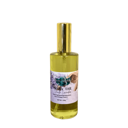 SJW Luxe Collections - Skin Barrier Repair Body Oil - Vanilla Lavendar