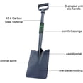 thumbnail image 4 of CSSAD Snow Shovel Heavy Duty Engineer Shovel Snow Shovel Multi-function Shovel Lifesaving Shovel Camping Shovel Shovel Outdoor Supplies, 4 of 6