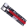 thumbnail image 1 of Matsuzay PCI-E 1x a 16x Tarjeta vertical Computadora Minería Tarjeta de video Placa de extensión Extensor PCI-Express Juegos de teclado y mouse para computadora, 1 of 8