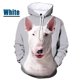 thumbnail image 3 of Nueva moda Bull Terrier 3D impreso hombres y mujeres sudaderas con capucha ropa casual perro Bull Terrier manga larga ropa de calle con capucha, 3 of 5