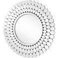 thumbnail image 1 of Elegant Decor MR9156 Sparkle 31.5 in. Contemporary Round Mirror, Clear, 1 of 1