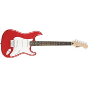 Fender Squier Bullet Strat HT Electric Guitar, Rosewood Fingerboard - Fiesta Red