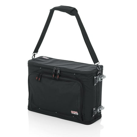 Gator Rolling 2-Space Rack Bag with Removable Handle and Wheels