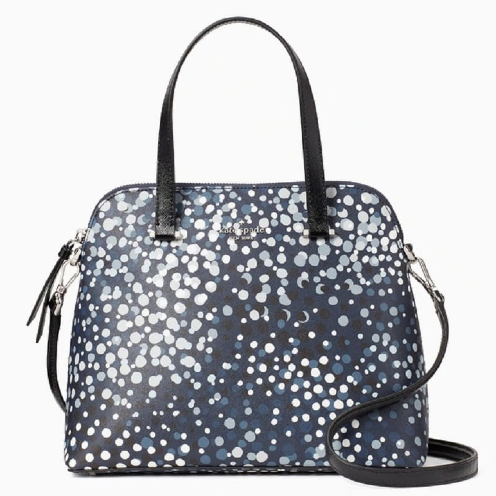 Kate Spade New York  Womens Medium Dome Satchel Maise Soiree Dot