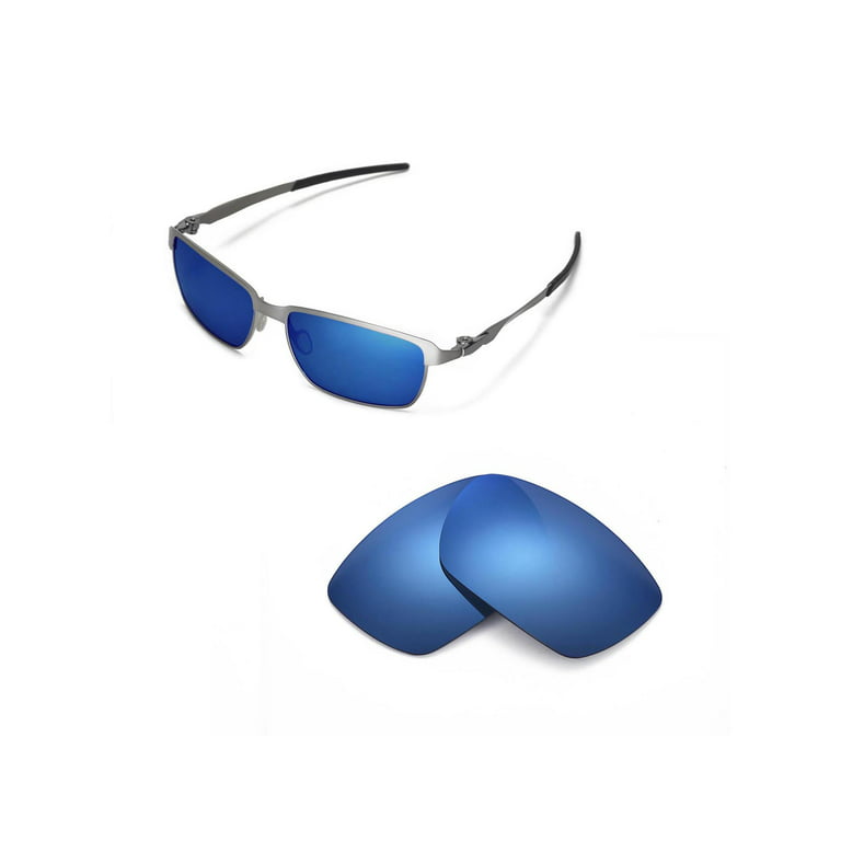 Walleva Ice Blue Polarized Replacement Lenses for Oakley Carbon