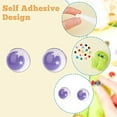 thumbnail image 4 of 36Pcs Star Two Tone Wiggle Googly Eyes 18 Style Eyes Half Round Wobbly Glass Eyes for DIY Crafts Teddy Bear Doll Making, 4 of 7