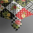 thumbnail image 4 of Pioneer Flower Floral Print Pattern Rectangle Tablecloth 60"x120", Waterproof Polyester Table Cloth, Wipeable Spillproof for Dining Camping Indoor Outdoor, 4 of 6