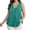 Green, variant on Lmnyox Plus Size Tops for Women Sleeveless V Neck Pleated Front Trendy Tank Shirts Dressy Fashion Solid Color Blouses