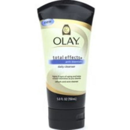 OLAY Total Effects 7-in-1 Anti-Aging Cream Cleanser plus Blemish Control 5 oz
