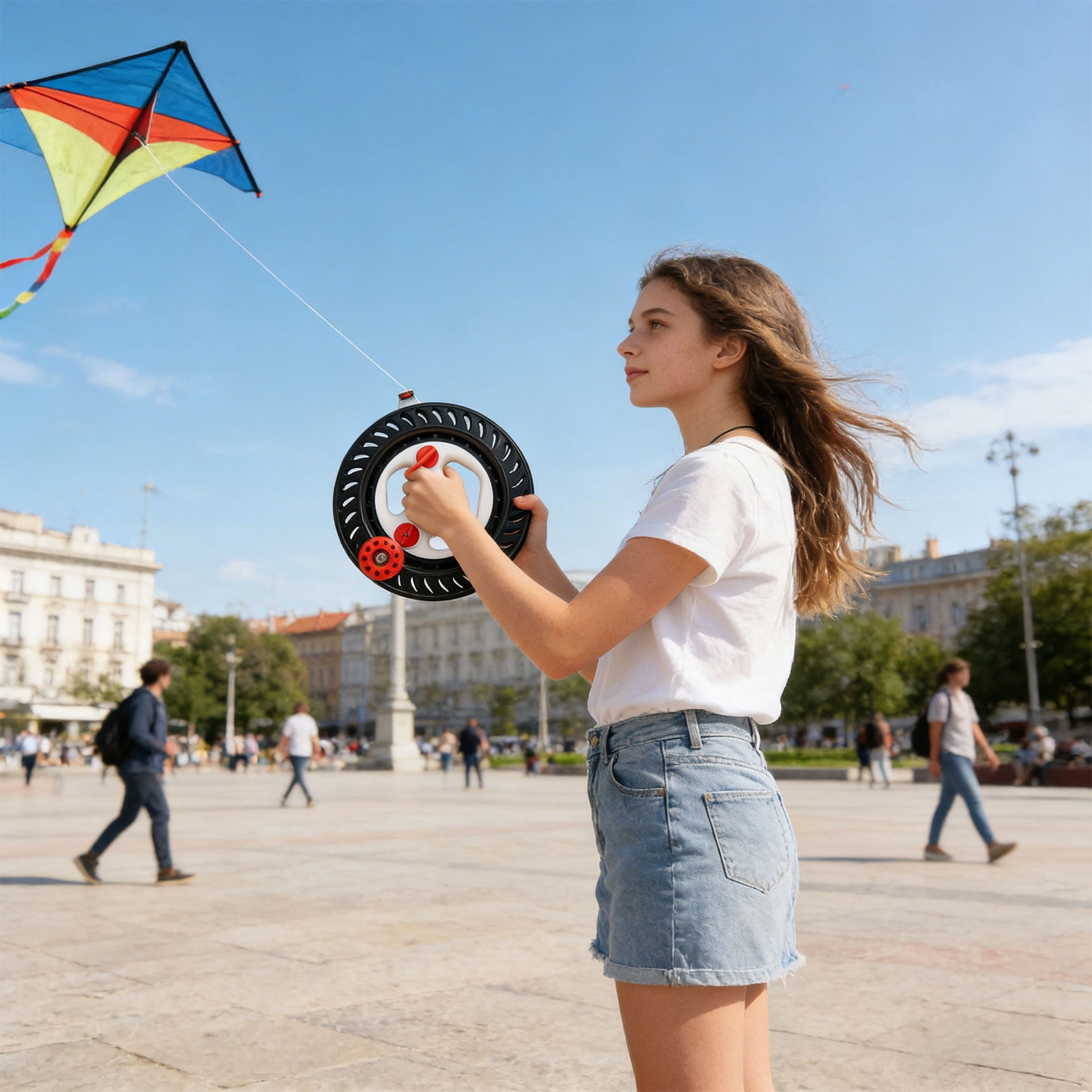 Handy To Carry String Spinner With Ergonomic Design And Great Rotation Function