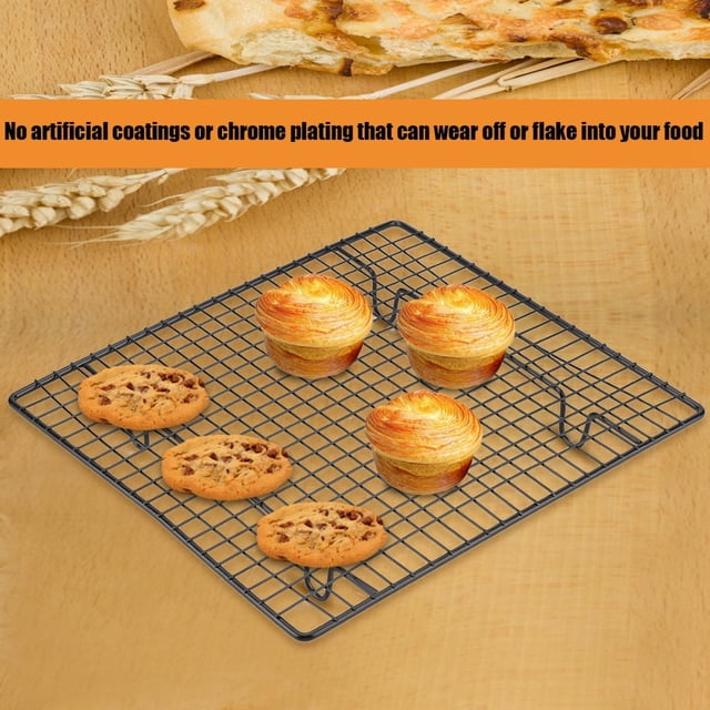 FLAMEEN Baking Rack, Stainless Steel Cooling Racks, Grill Rack, For Bread Biscuit Baking Tools Baking Accessories