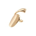 thumbnail image 2 of Trayknick 1Pc Luxury Nail Extension Band Fingertip Nail Ring Jewelry Accessory Golden, 2 of 10