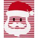 thumbnail image 2 of Set de pijama navideño de Papá Noel de The Children's Place, 100% algodón, 2 of 4