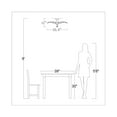 thumbnail image 3 of The Lighting Store Holly 4-light Brushed Champagne Silver Crystal Leaves Flush Mount, 3 of 5