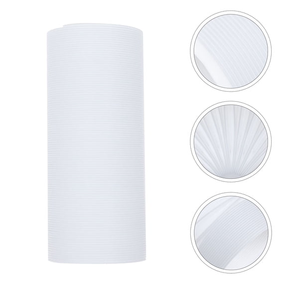 Soimiss Extendable White Air Conditioner Exhaust Hose Portable Vent Hose for Easy Storage and Use
