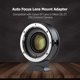 thumbnail image 5 of VILTROX EF-Z2 Adaptador de montura de lente de enfoque automático USB actualizado con, 5 of 8