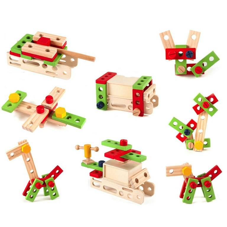 Cardboard Screw Tool Building Toys Construction Kids Engineering Kits Mini  Accessories Blocks House Tools Fort - AliExpress