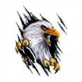 thumbnail image 1 of Miulika 2-4pack Eagle Car Sticker Decals Simulation Cartoon for Motorcycle Right 3 Pcs, 1 of 6