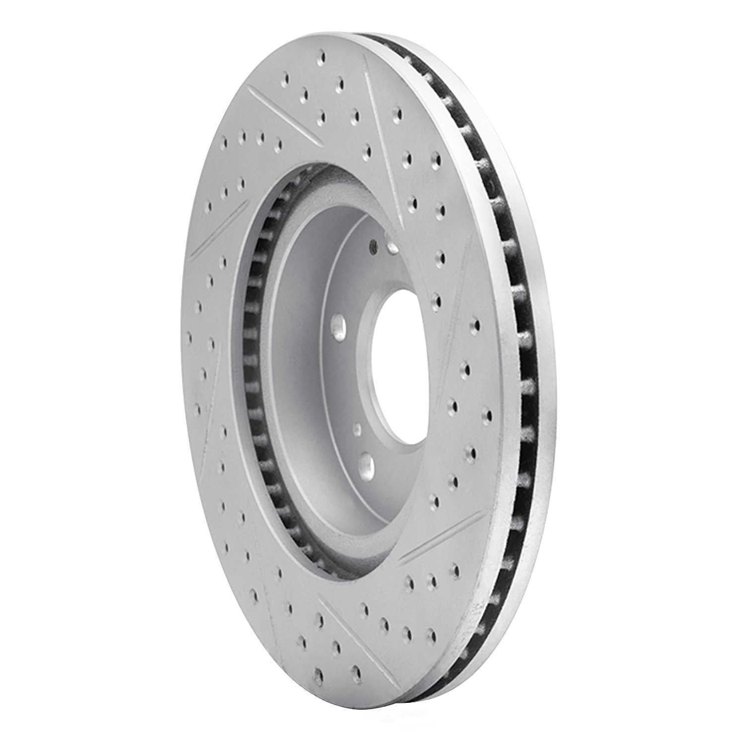 Dynamic Friction Company 830-72037L DFC Geoperformance Rotor - Drilled and Slotted
