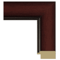 thumbnail image 6 of Framerly - 11w x 8.5h Certificate Frame - Eco-Friendly Cherry Moulding with Navy and Williamsburg Green Matting, 6 of 6